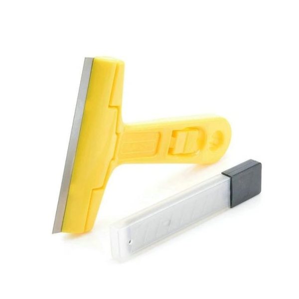 heavy-duty-razor-blade-scraper-tool-for-removing-labels-stickers-caulk-adhesive-paint-multipurpose-cleaning-tool-for-glass-tiles-smooth-surfaces-1-flyingcart.pk