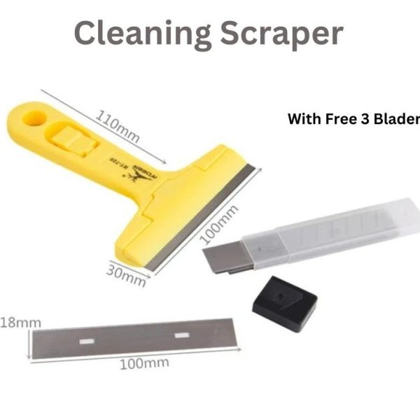 heavy-duty-razor-blade-scraper-tool-for-removing-labels-stickers-caulk-adhesive-paint-multipurpose-cleaning-tool-for-glass-tiles-smooth-surfaces-1-flyingcart.pk