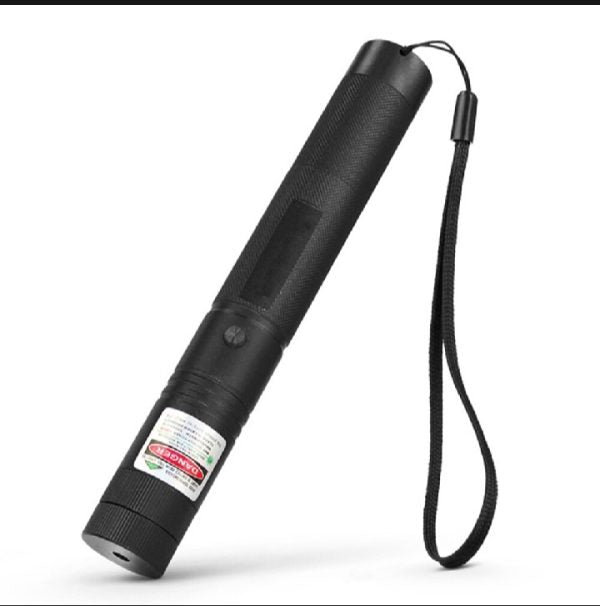 high-power-303-green-laser-pointer-with-adjustable-focus-rechargeable-3-7v-battery-charger-safety-lock-rechargeable-green-laser-light-green-laser-pointer-green-beam-light-5-flyingcart.pk