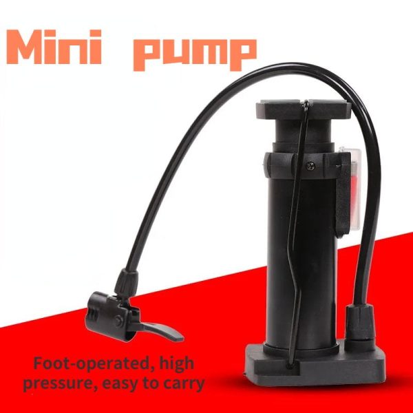 High Pressure Foot Air Pump – Heavy Duty Mini Pump for All Inflatables - Flyingcart.pk