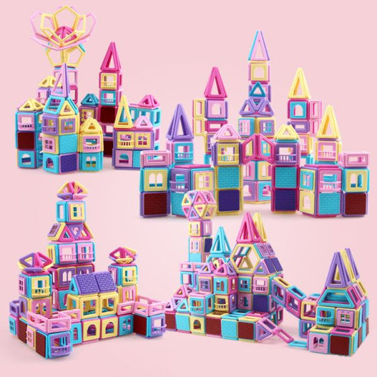 High-Quality 40 Pcs Magnetic Building Block Set for Kids - Flyingcart.pk