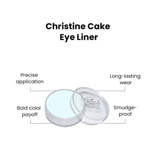 Christine Cake Eyeliner - White 527 - Flyingcart.pk