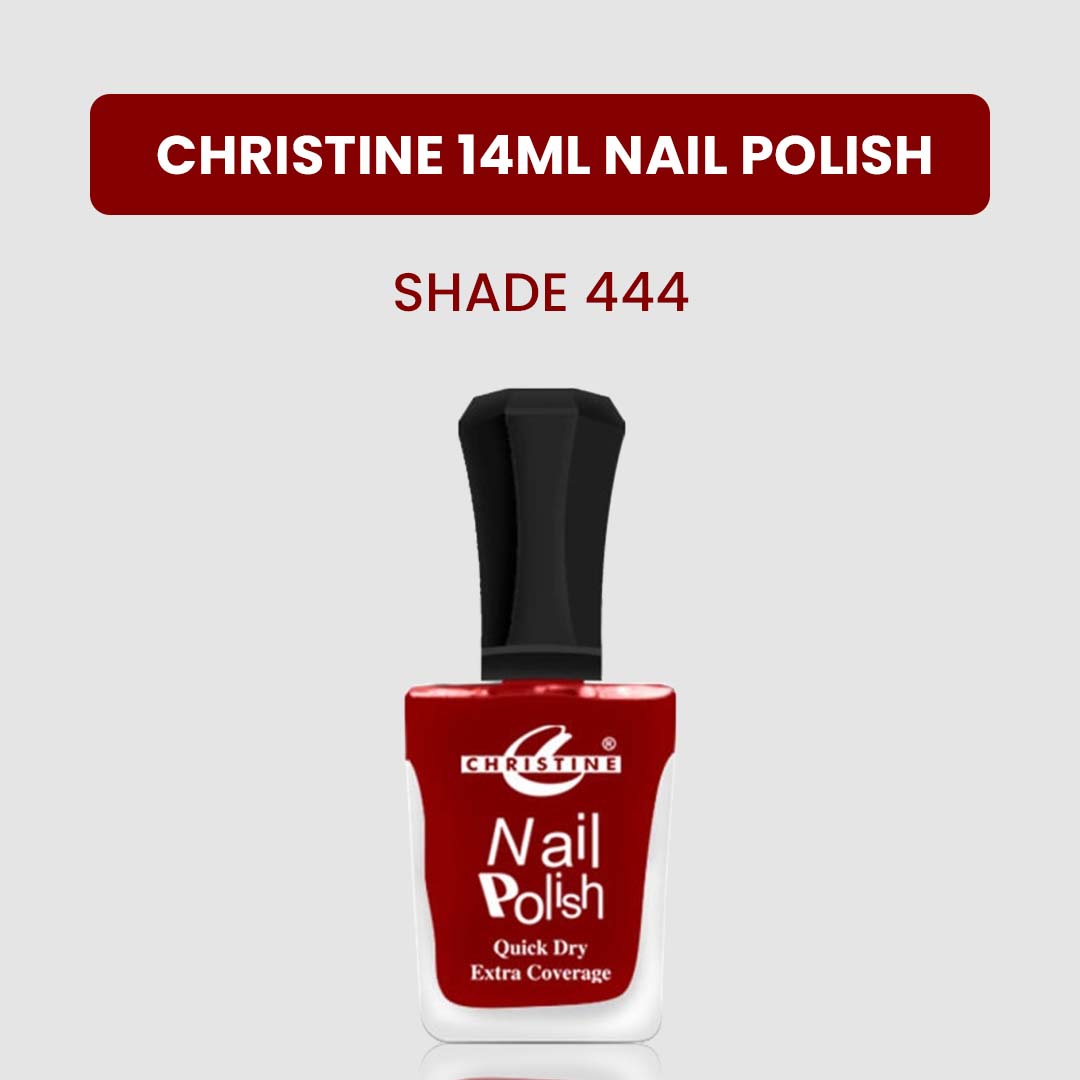 Christine 14ml Nail Polish – Shade 444 - Flyingcart.pk