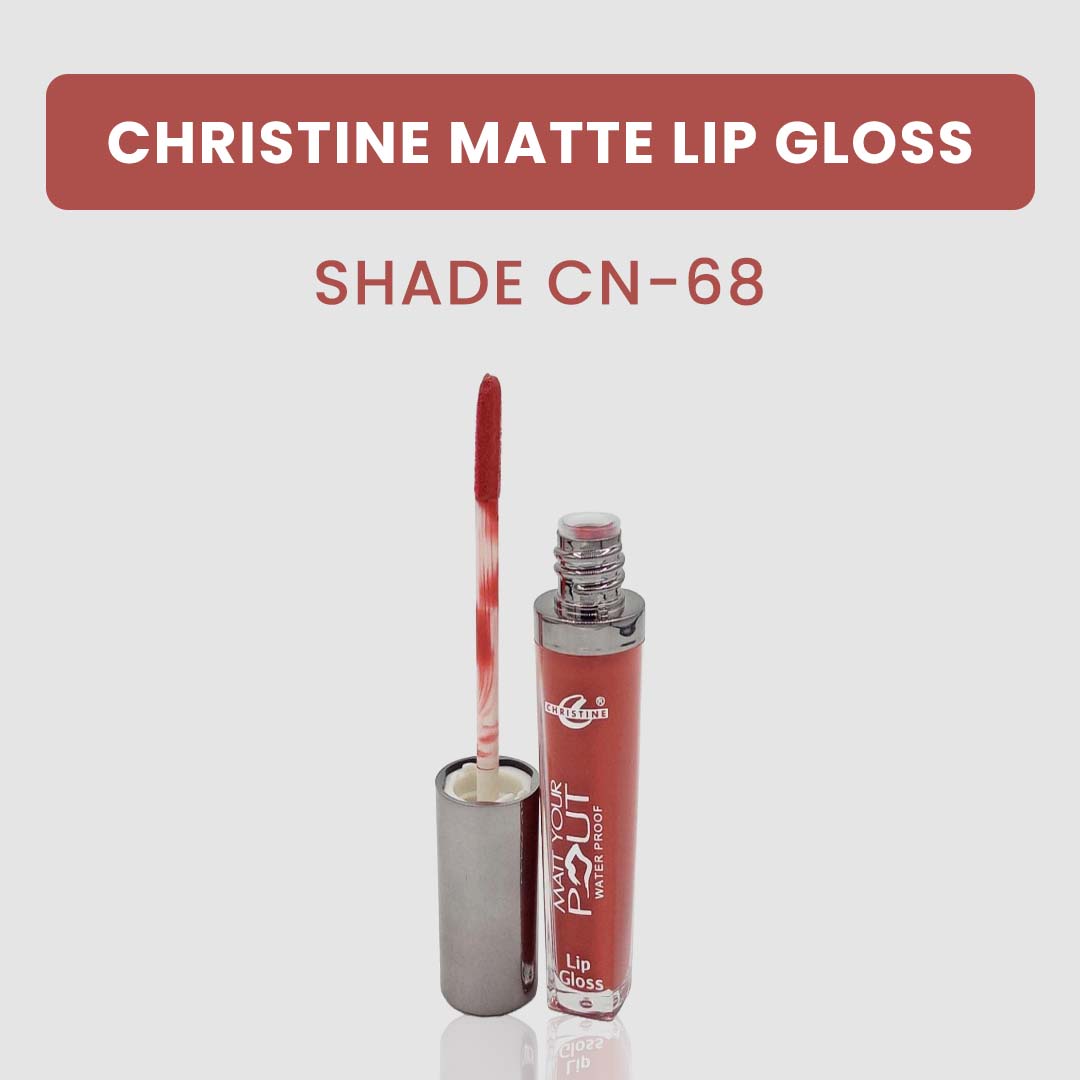 Christine Matte Lip Gloss – Shade CN-68 - Flyingcart.pk