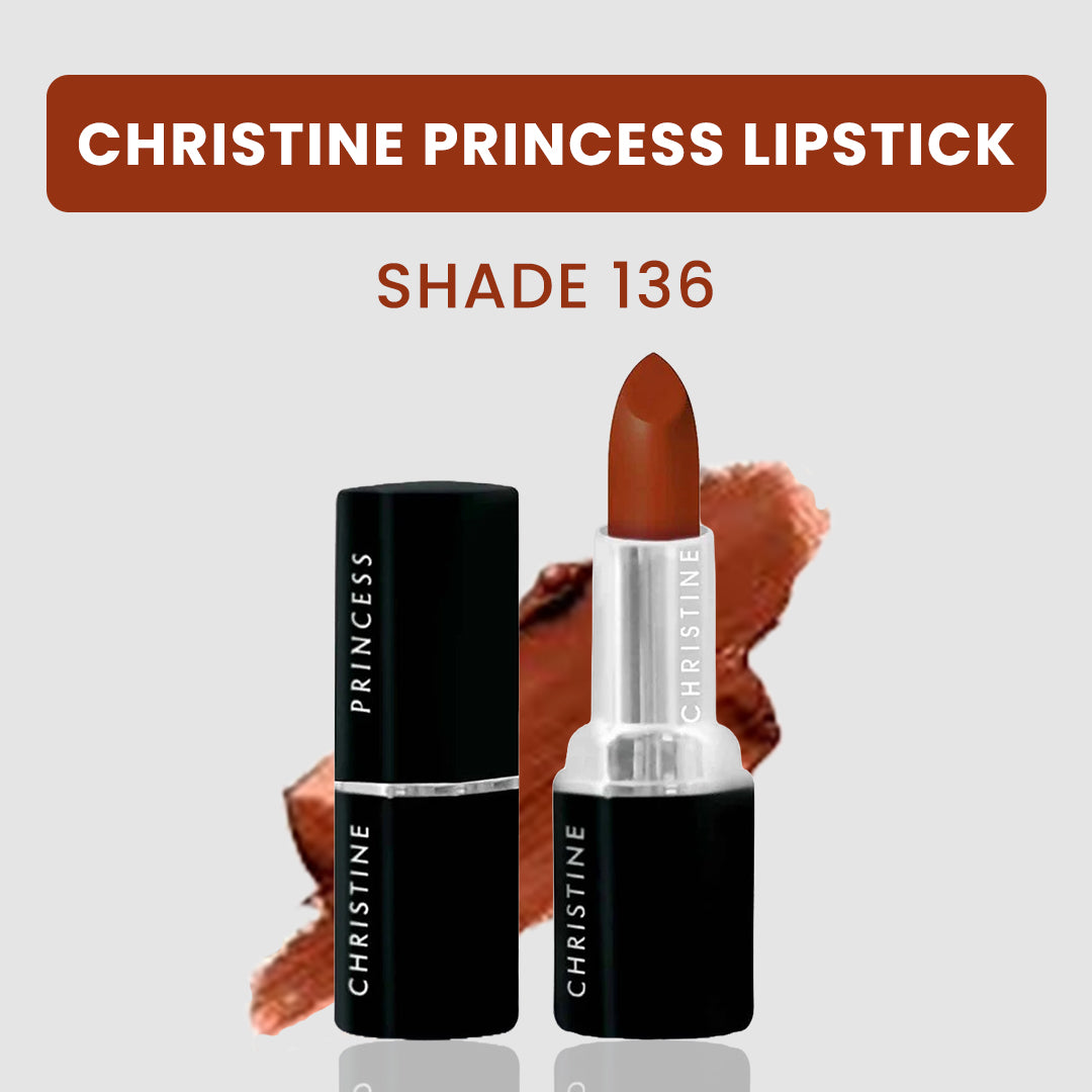 Christine Princess Lipstick – Shade 136 - FlyingCart.pk