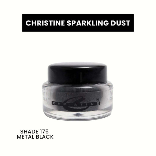 Christine Sparkling Dust – Shade 176 Metal Black - Flyingcart.pk