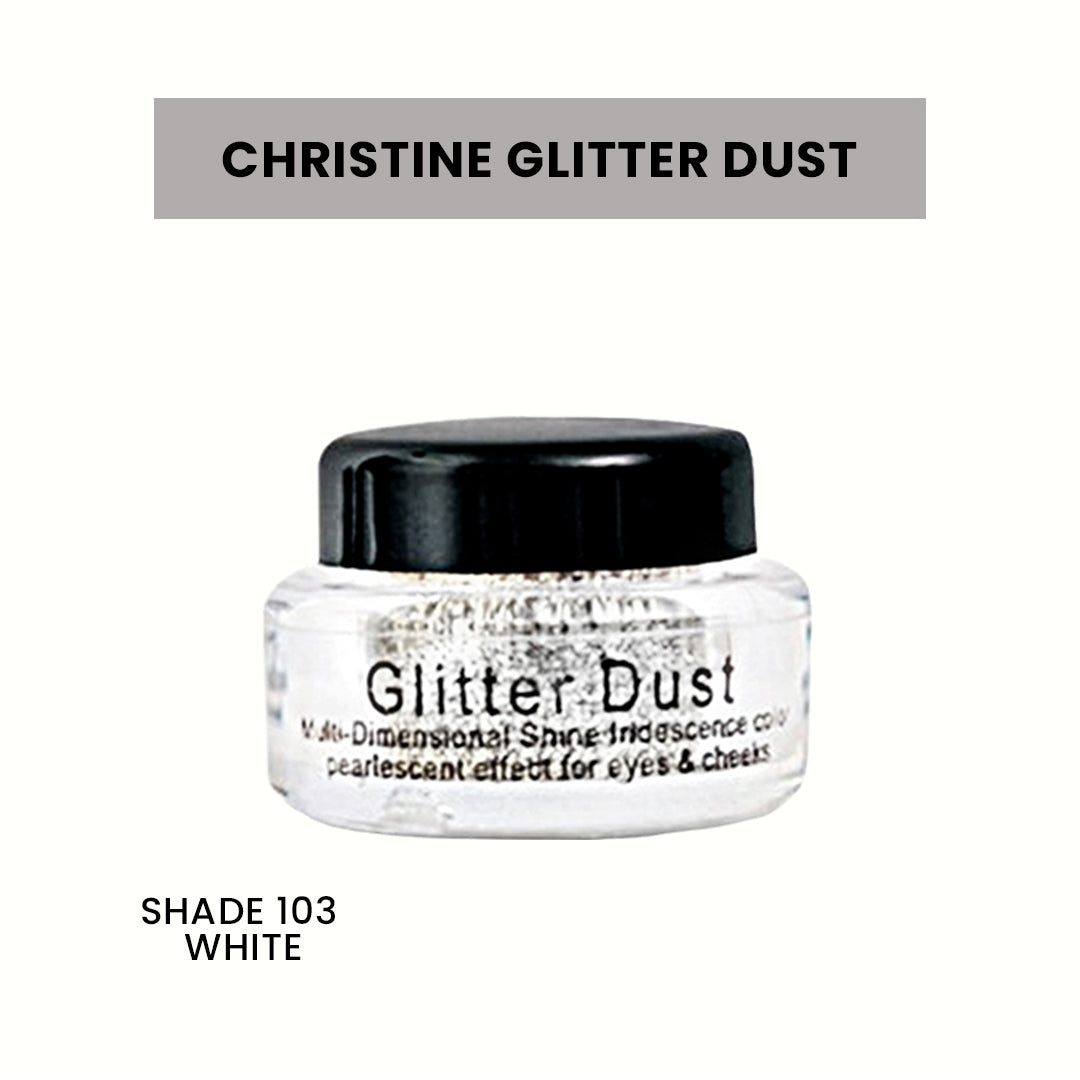 Christine Glitter Dust – Shade 103 White - FlyingCart.pk