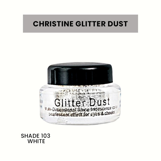 Christine Glitter Dust – Shade 103 White - FlyingCart.pk