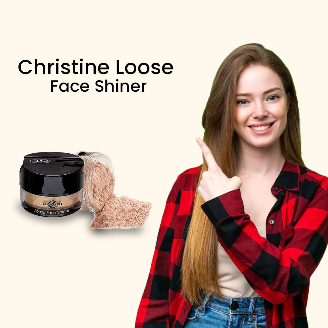 Christine Loose Face Shiner – Shade 407 ROSE PINK - FlyingCart.pk