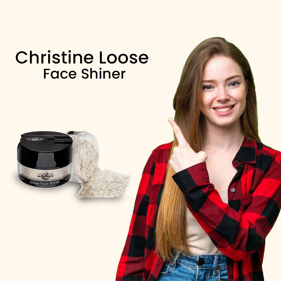 Christine Loose Face Shiner – Shade 401 MOON WHITE - FlyingCart.pk