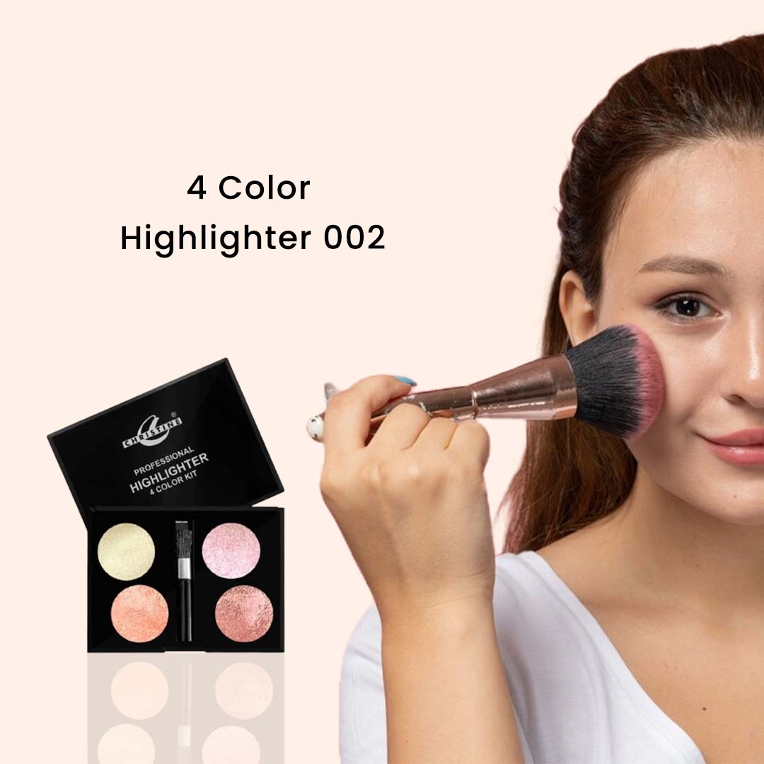 Christine 4 Color Highlighter 002 - FlyingCart.pk