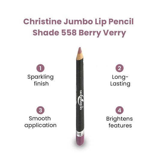 Christine Jumbo Pencil - Berry Werry 558