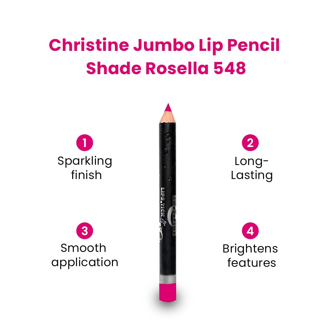 Christine Jumbo Pencil - Rosella 548 - Flyingcart.pk