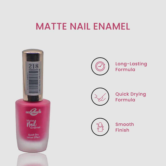 Christine Matte Nail Enamel Shade-218 - FlyingCart.pk
