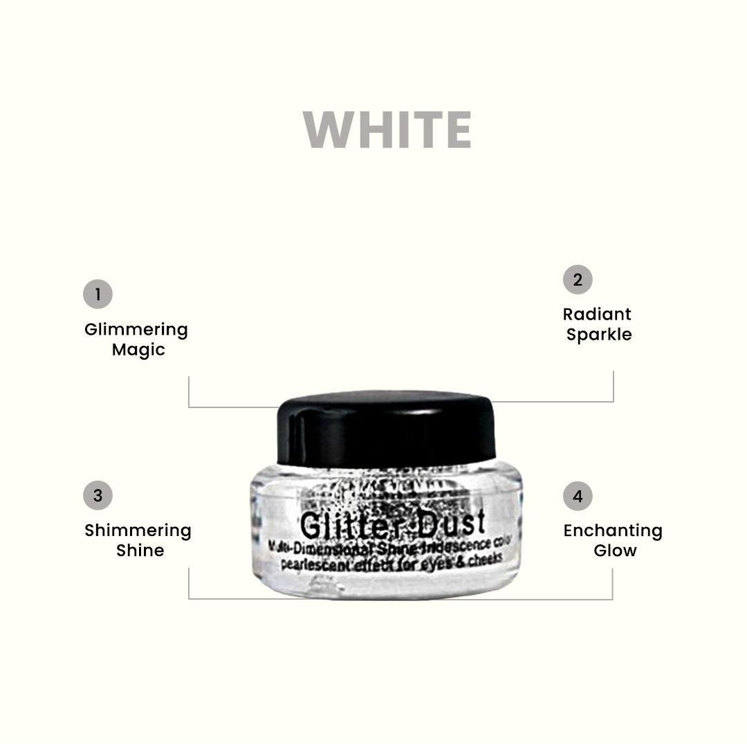 Christine Glitter Dust – Shade 103 White - FlyingCart.pk