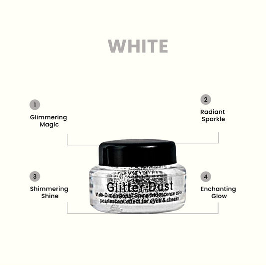 Christine Glitter Dust – Shade 103 White - FlyingCart.pk