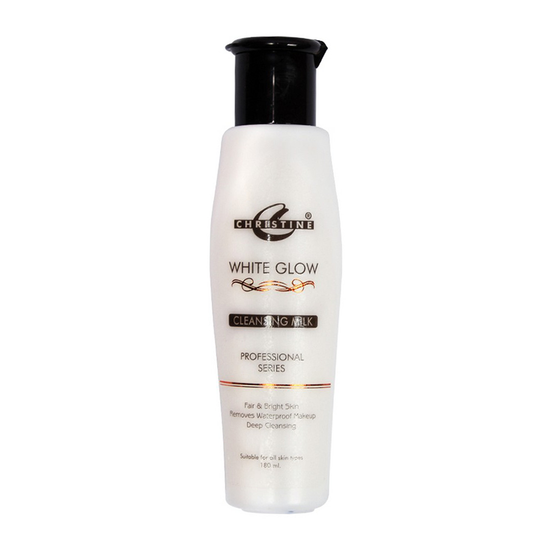 Christine White Glow Cleansing Milk 180ml - FlyingCart.pk