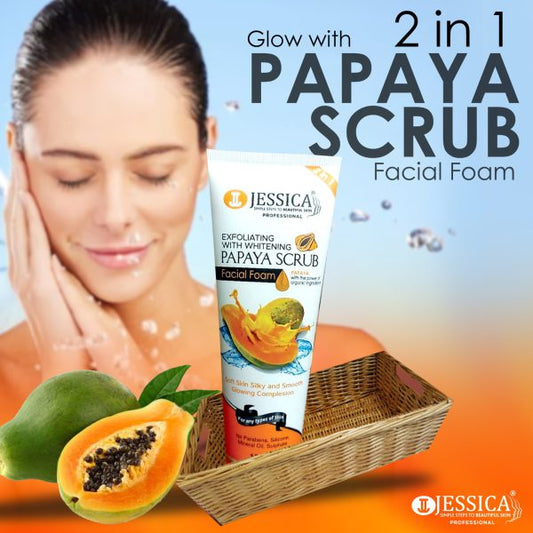 jessica-exfoliating-with-whitening-papaya-scrub-face-wash-5-flyingcart.pk
