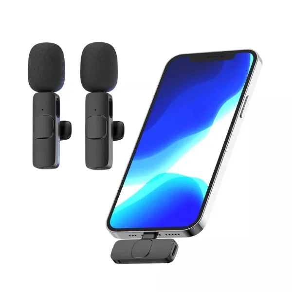 K8 Type-C Wireless Lavalier Microphone - Flyingcart.pk