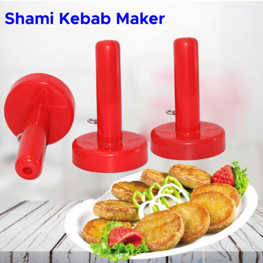 Kabab Maker Set of 3 Pcs (Heart, Star, and Round) - Flyingcart.pk