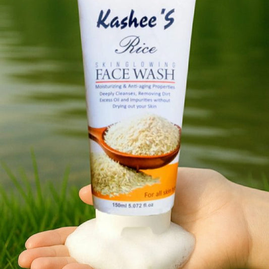 kashees-rice-face-wash-whitening-brightening-cleanser-for-glowing-skin-150ml-1-flyingcart.pk