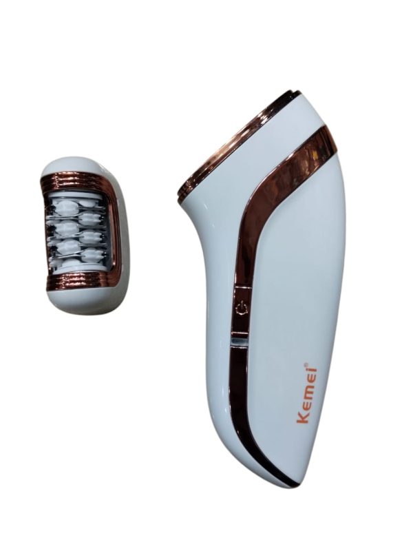 Kemei KM-1207A Epilator with Extra Shaving Head & Scraping for Women - Flyingcart.pk
