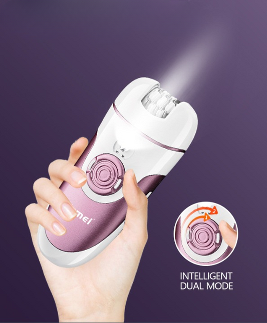 Kemei KM-1307A Epilator with Pedicure Shaver - Flyingcart.pk