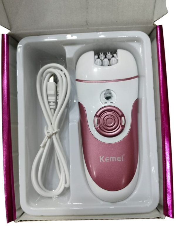 Kemei KM-1307A Epilator with Pedicure Shaver - Flyingcart.pk