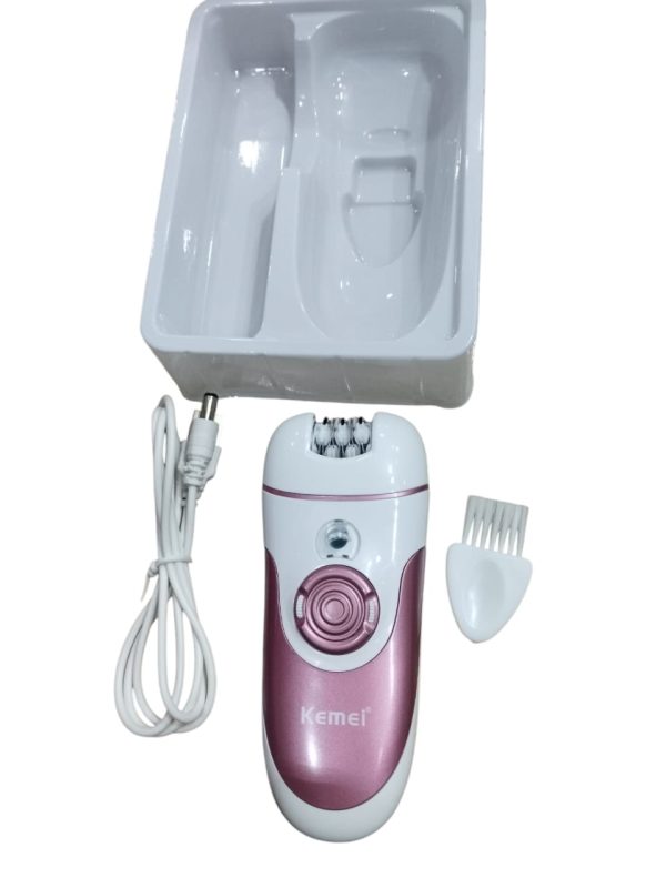 Kemei KM-1307A Epilator with Pedicure Shaver - Flyingcart.pk
