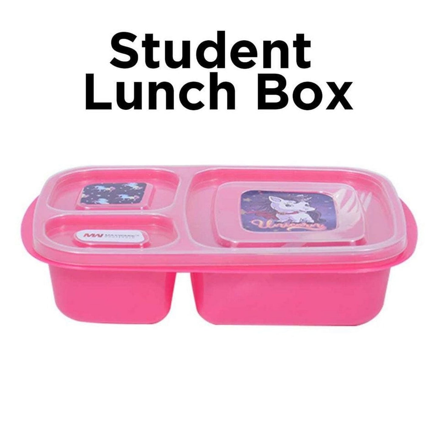 Student Lunch Box Large (1000 Ml) - FlyingCart.pk