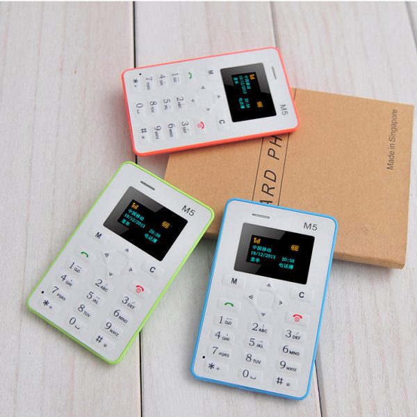 M5 Mini Mobile – Ultra-Compact, Credit Card-Sized Phone - Flyingcart.pk