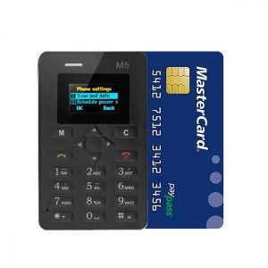 M5 Mini Mobile – Ultra-Compact, Credit Card-Sized Phone - Flyingcart.pk