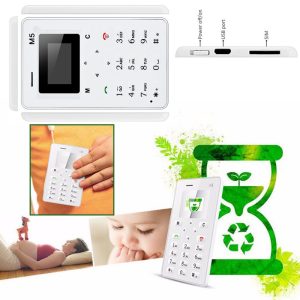 M5 Mini Mobile – Ultra-Compact, Credit Card-Sized Phone - Flyingcart.pk