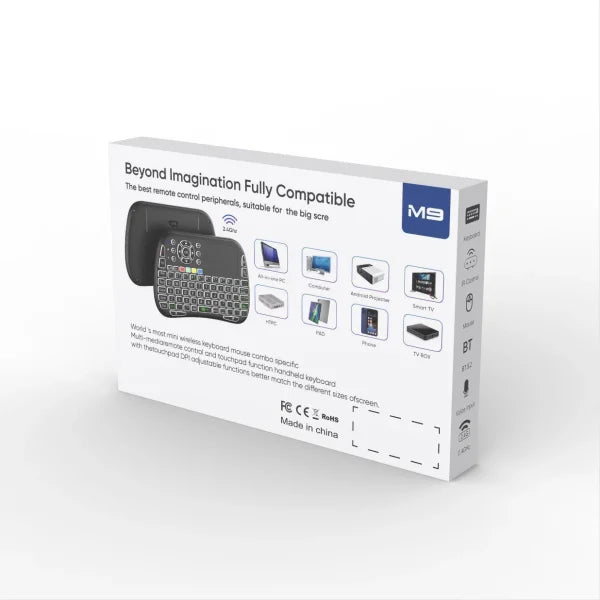 M9 Bluetooth Mini Wireless Keyboard - Flyingcart.pk