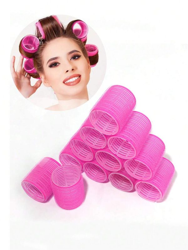magic-hair-roller-self-grip-holding-rollers-hairdressing-curlers-hair-design-sticky-cling-style-12-pcs-random-color-1-flyingcart.pk