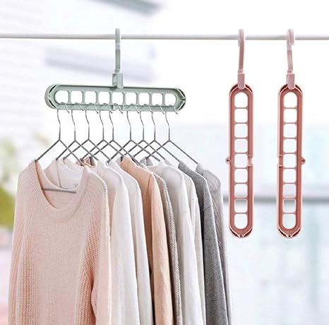 magic-hanger-multipurpose-9-hole-space-saving-closet-organizer-multicolor-2-flyingcart.pk