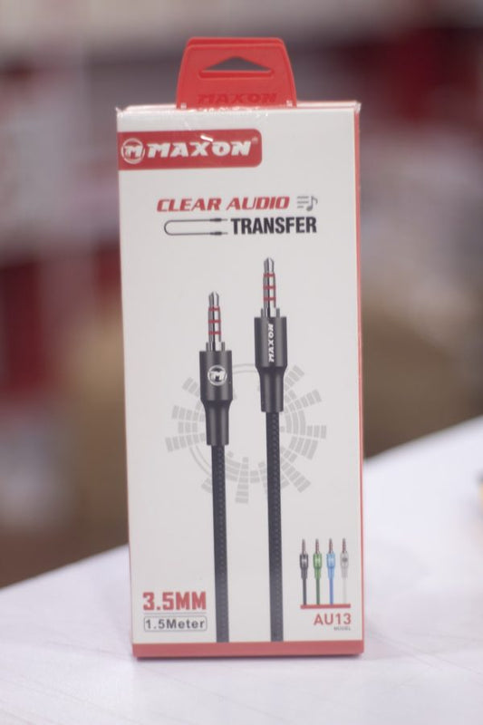 Maxon AU13 Aux Cable - Flyingcart.pk