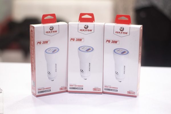 Maxon C-15PD 38W Car Charger – Flyingcart.pk