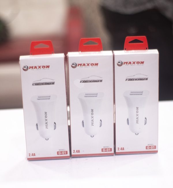 Maxon G-01 Android Fast Car Charger- Flyingcart.pk