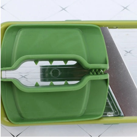Multi-Grip Mandoline Vegetable & Fruit Slicer Cutter (Random Color)-FlyingCart.pk