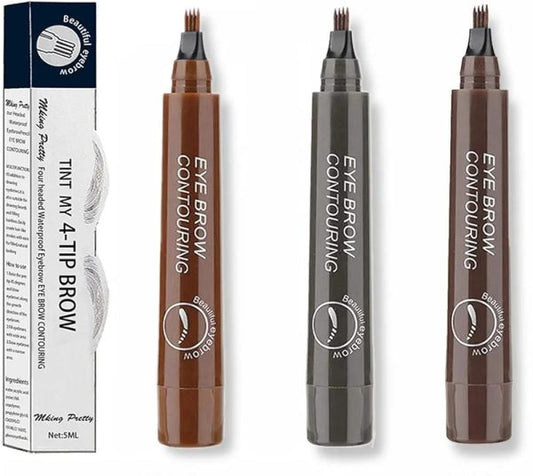 Natural Long-Lasting Eyebrow Pen - Flyingcart.pk
