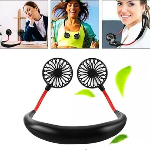 Mini Sports Fans 3 Gears Wearable Sport Fan - Flyingcart.pk
