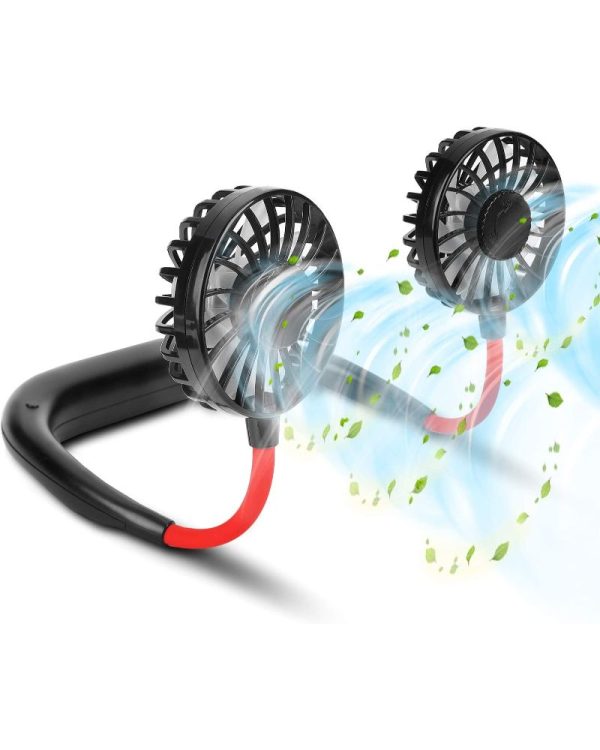 Mini Sports Fans 3 Gears Wearable Sport Fan - Flyingcart.pk