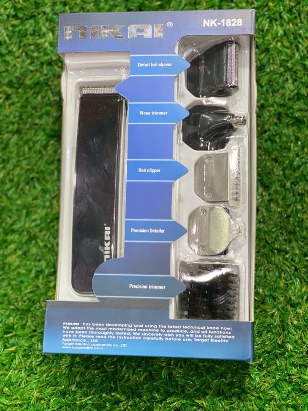 Nikai 5 In 1 Electric Hair and Beard Trimmer (nk-1828) - Flyingcart.pk