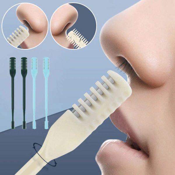 2-Pcs 360° Rotating Nose Hair Cutter & Tweezers -FlyingCart.pk