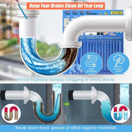 Sink and Drain Cleaner Sticks - Flyingcart.pk