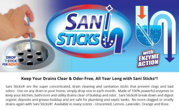 Sink and Drain Cleaner Sticks - Flyingcart.pk