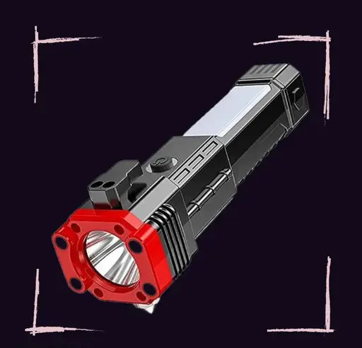 NW000383 Multi-Functional Rechargeable LED Flashlight - Flyingcart.pk