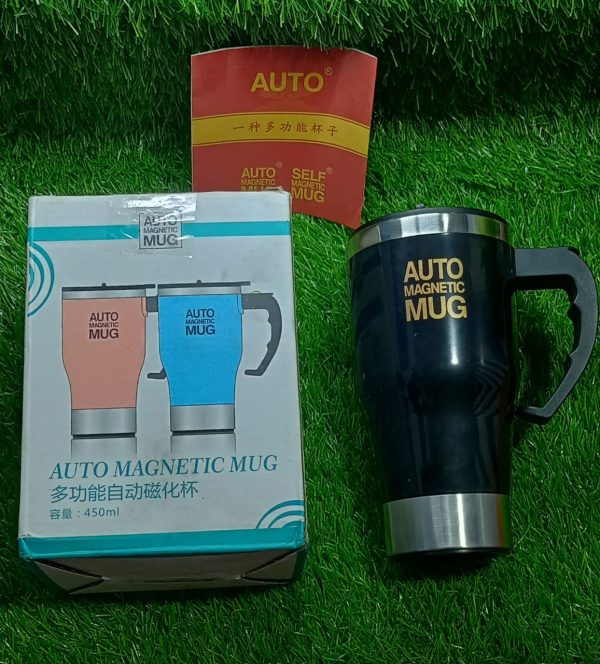 Auto Magnetic Mug – Electric Self-Stirring Coffee Mug - Flyingcart.pk