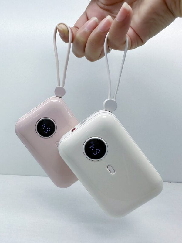 P11 Power Bank In Mini Size With Charging Cable 10000mah - Flyingcart.pk